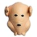 Turkey Chicken Head Mask Latex Full Head Animal Party Costumes Christmas Fancy Dress Party Masks Brown