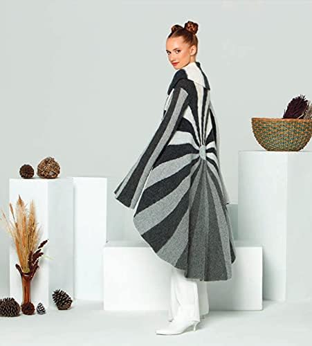 Miniatura 5 de Yarn Art Flowers Alpaca 20% Alpaca 80% Acrílico Peso 8.82 oz Longitud 1028 yardas Multicolor Rainbow Crochet Hilo de invierno Peso 2 Deporte (403)