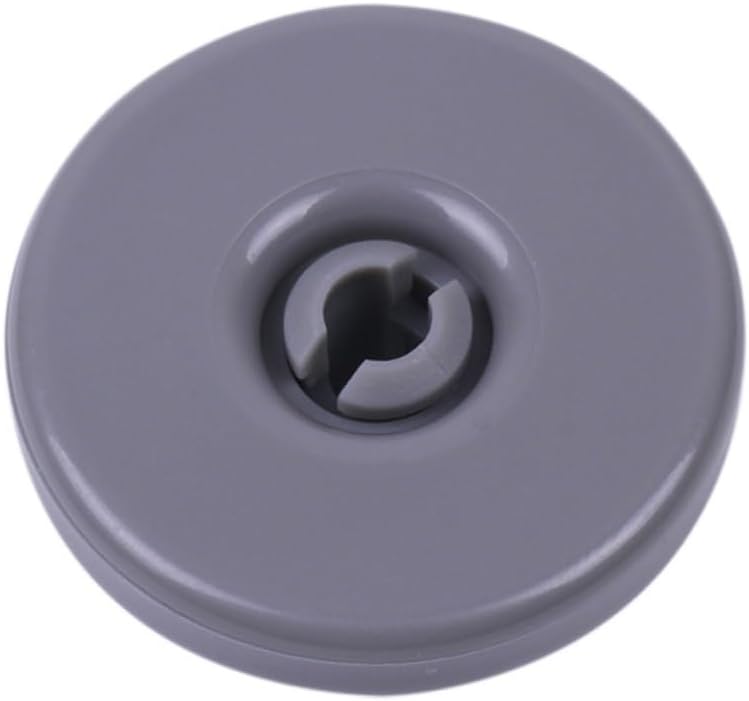 Gatuida 24pcs Replacement Lower Basket Wheel for Dishwasher Fits Multiple Brands Grey Plastic Roller Dishwasher Accessory Wheel