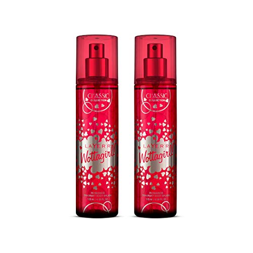 LAYER'R WOTTAGIRL! ROMANCE CLASSIC 135ml Body Spray - For Women (135 ml)