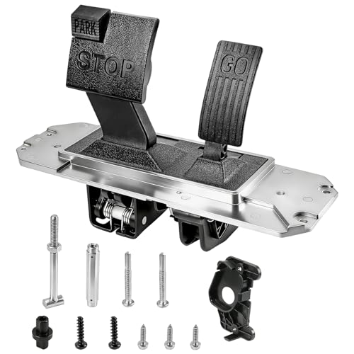 CartClan Club Car Precedent Pedal Assy with Conversion Kit Suitable for Club Car Precedent & Tempo & Onward Golf Carts, for 1st Gen and 2nd Gen, Replaces OEM# 102500001,103974821