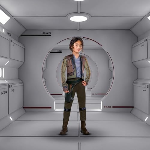 Disfraz Infantil Jyn Erso Rogue One Star Wars Deluxe miniatura 4
