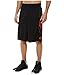 adidas Performance Men's Basic 1 Shorts, Medium, Black/Scarlet