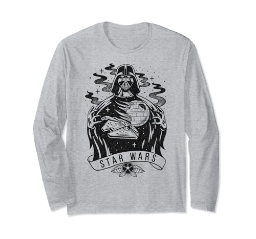 Star Wars Darth Vader t-shirt manches longues idéal pour vos soirées geek