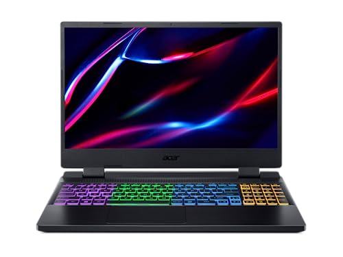 Acer Nitro 5 39.6 cm QHD 165Hz (AMD 8-Core Ryzen 7 6800H (Beat i9-11900H), GeForce RTX 3070 Ti 8GB, 64GB DDR5 RAM, 1TB PCle SSD) portátil para juegos, retroiluminación RGB, cámara web, trazado de