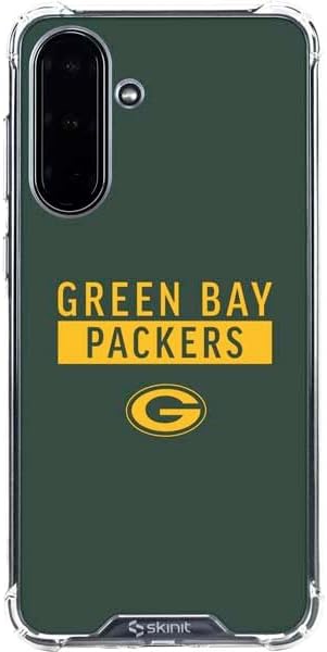 Skinit Clear Phone Case Compatible with Galaxy A36 5G - Officially Licensed NFL Green Bay Packers Team Motto Design