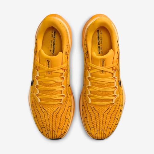 Nike Pegasus 41 LV8 Men's Road Running Shoes (University Gold/Soft Yellow/Black)4