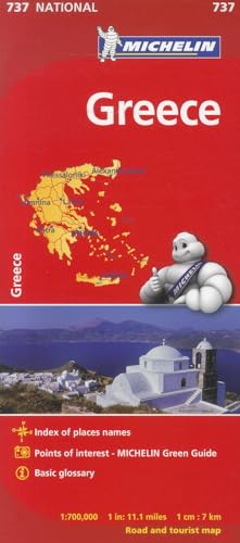 Michelin Greece / Michelin Grece: Map