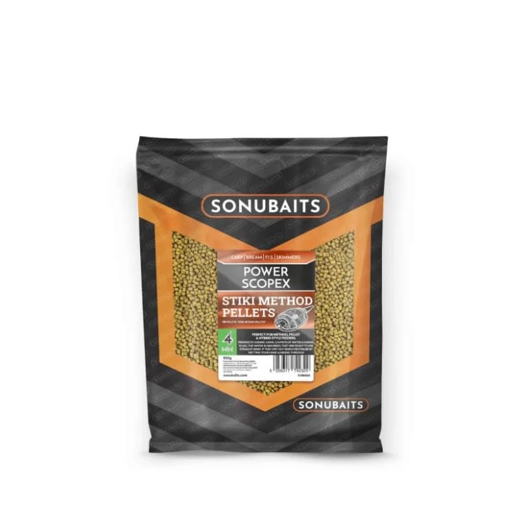 Preston Sonubaits Stiki Method Pellets 4mm X2 (Power Scopex)