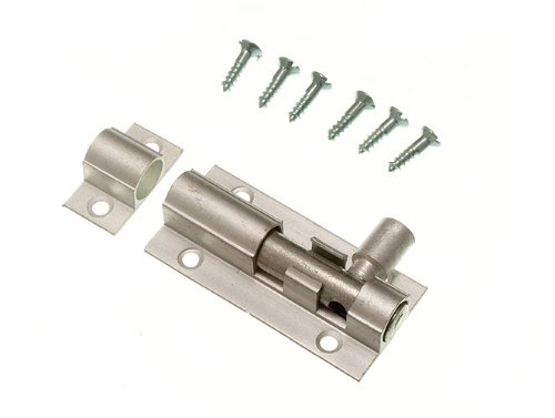 Verrou à glissière 38mm en aluminium anti-corrosion pour blocage fluide de porte