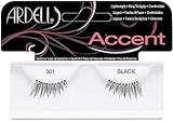 Ardell Accent Lashes, Black [301] 1 Pair (Pack of 3)