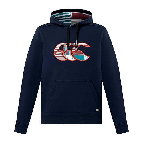 Sweatshirt à Capuche Homme Canterbury Uglies Logo pour contrer le froid après l'effort physique