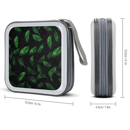 Étui de rangement CD/DVD 40 compartiments plastique pour voiture maison voyage - 2