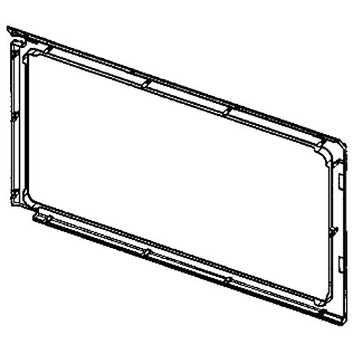 Image of Samsung DE64-02777A Microwave Door Inner Frame Genuine Original Equipment Manufacturer (OEM) Part