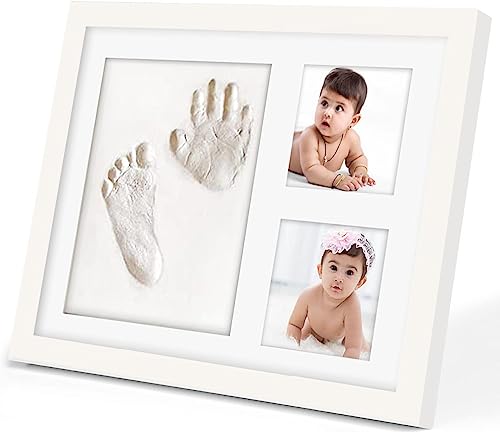 a baby cherry Acrylic-Baby Handprint&Footprint Kit-Handprint&Footprint Kit For Newborn|Baby Keepsake Frames|Baby Rectangular...