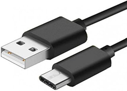 Miniatura 6 de Moto Z2 Force - Cable USB tipo C negro de 6 pies de largo con cable de carga turbo sincronización de carga rápida USB-C cable de transferencia de