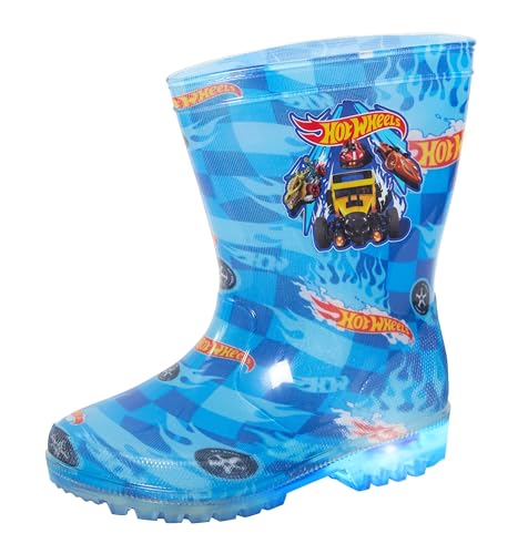 Ya en mundofriki.es: Hot Wheels Botas de lluvia con luces para niños, botas de agua con luces, Red, 25 EU