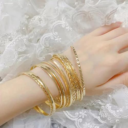 Image of Shining Diva Fashion Gold Plated Stylish Kada Bangle Cuff Bracelet for Women & Girls