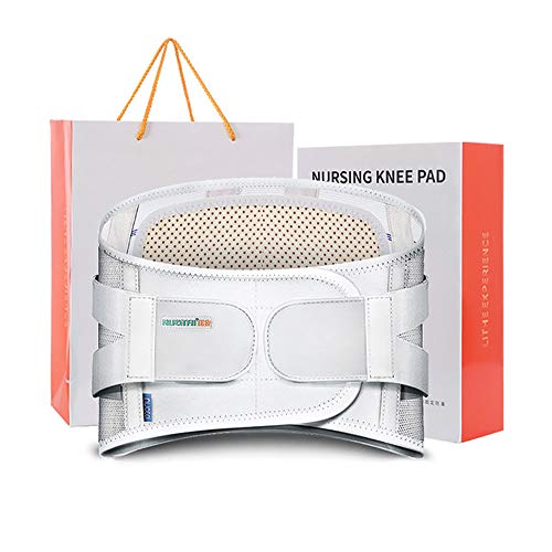 Calefacción auto cintura Soporte Magnético correa de cintura del cinturón, Portátil ajustable elástico Autocalentador posterior de la cintura Soporte lumbar Brace Masaje Band,Women's,XL Cover