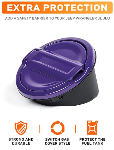 image for Savadicar Gas Cap Cover, Fuel Filler Tank Door Compatible with 2018-20