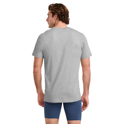 Image of Jockey Classic V-Neck Undershirt- 3 Pack - 100% Cotton T-Shirts for Men