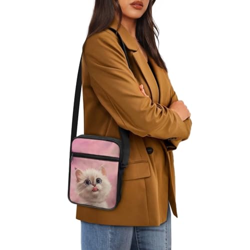 TODIYADDU Versatile Sling Bag Crossbody Phone Bag Women Shoulder Bag with Adjustable Strap Mini Messenger Bag for Cell Phone4