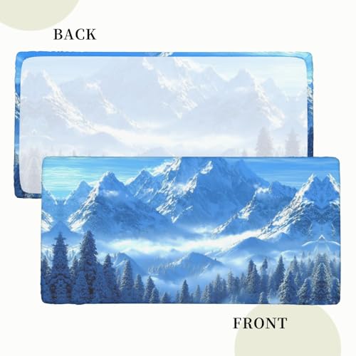 Nappe de neige anti-tache élastique pour table 1,5 m lavable imperméable - 5