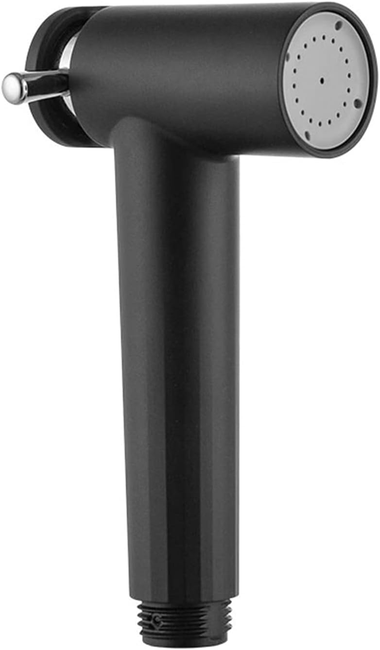 Toilet Bidet Kit Handheld Bidet Sprayer in Black - Toilet Shower Head with Hose Wall Mounted Toilet Shower — view 8
