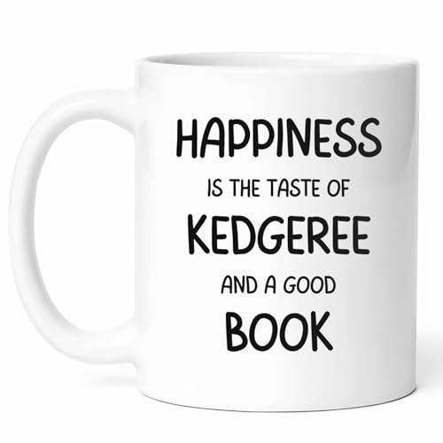 Happiness Is Kedgeree Mug - Spiced Coffee Cup - British