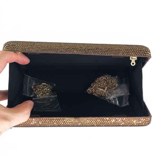 Mini pochette en cristal pour accessoiriser une robe de soirée chic - 6