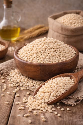 Image of Nourcery Pearl Barley-1kg | Pearled Whole Barlay | High Fiber Jau | Low Glycemic Index | Raw Barley Grain | Healthy by nature | Cooks Like Rice | Ideal for Risottos & Soups | Naturally Gluten Free