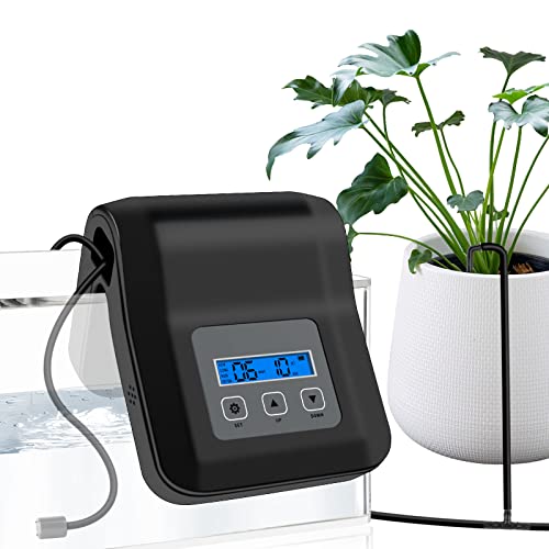 Irrigazione Automatica per Vasi, DIY Sistema di Irrigazione Automatico per Piante, Kit Irrigazione Automaticaper Vasi di Vacanze, Kit di Irrigazione a Goccia Automatica con Timer Programmabile