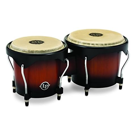 Latin Percussion LP601NY-VSB LP City Wood Bongos - Vintage Sunburst Cover