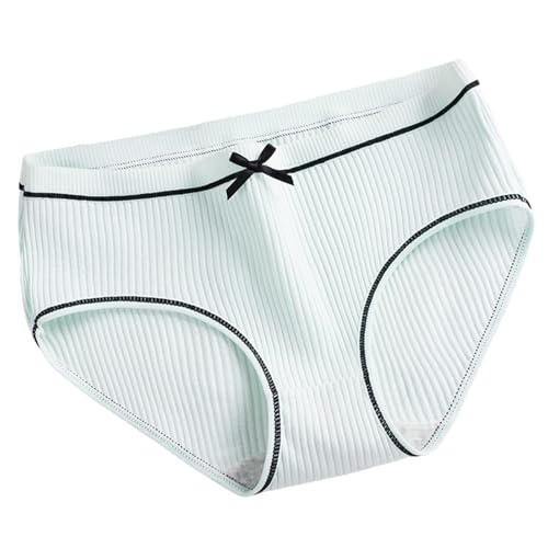 Comfortable Cotton Briefs for Women Stretch High Waisted Hipster Panties Breathable Ladies Cheeky Underwear