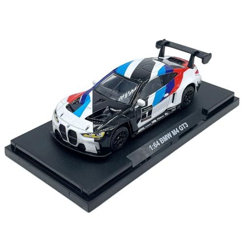 Modelo de Auto M4 GT3 a Escala 1:64 Blanco miniatura 6