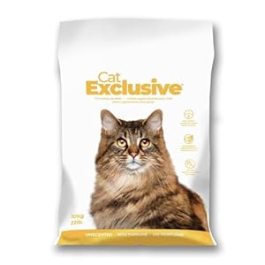 Intersand Cat Exclusive Cat Litter for All Breed Cats Scoopable, Unscented, Hard Clumping, Low Dust, Not Sticky – User-Friendly Solution for All Cat Owners 10 Kg Bag