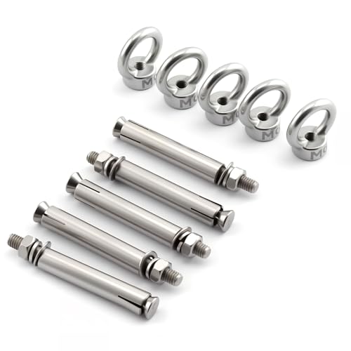 Boulon d'expansion brique béton M8 goujon ancrage visserie murale 70