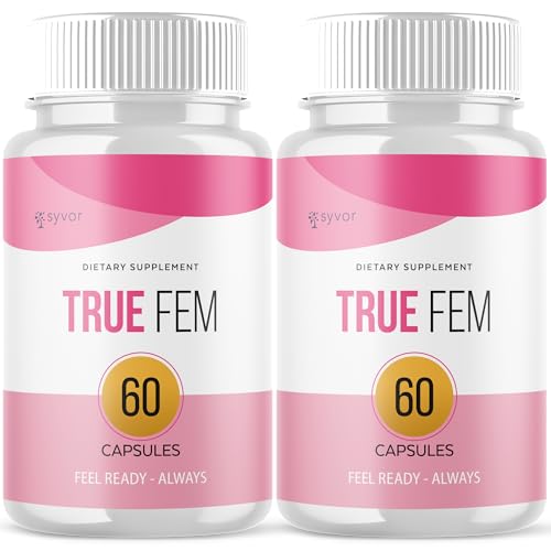 (2 Pack) True Fem Capsules Official True Fem Supplement (120 Capsules)
