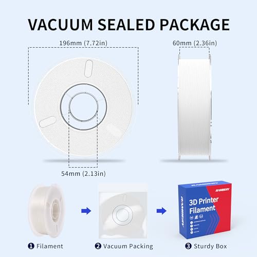 Image of RAMBERY Glow in The Dark Green 3D Printer Filament Luminous PLA Filament 1.75mm 3D Printing Filament Fit Most FDM Printers, 1kg(2.2lbs) /Spool