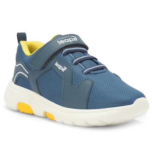 Image of Liberty Ethan-E Sports Non Lacing Walking Shoes for Kids with Mesh Outsole | Comfortable Footbed | Lightweight & Durable | Trendy Design