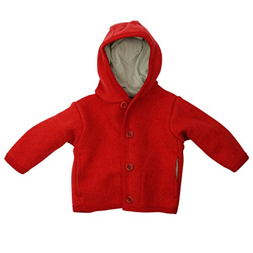 Disana Mantel Jungen, Jacke, rot, 323-03
