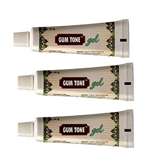 3 LOT Charak Gum Tone Gel (50g x 3)-Herbal astringent and antiseptic to control gingivitis