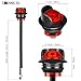 VORooKAS 20 PCS 3/4 Inch Round LED Clearance Light Side Marker Taillight Brake Stop Lamp for Truck Car Bus Trailer 12V (Amber)