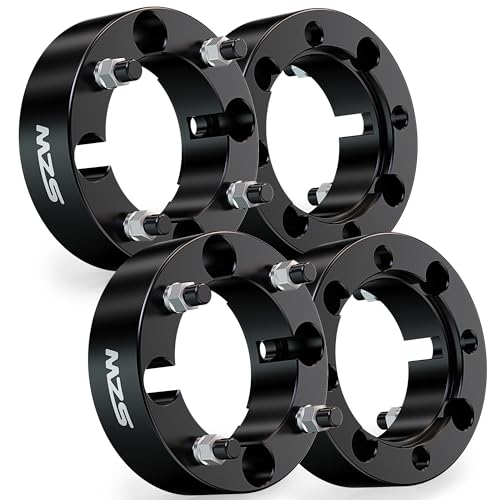 MZS 4x137 Wheel Spacers 2 for Defender - M101.25 Studs 110mm Center Bore Compatible with HD5 / HD8 / HD10 4WD 4/137 4 Lug Tire - 4 Pack