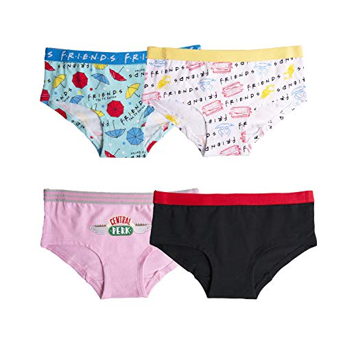 WARNER BROS Girls' Friends Underwear and Bra Multipack