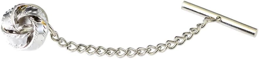 Button Tie Clip Fringe Chain Collar Pin Metal Fastening Wedding Dress Brooch Decoration