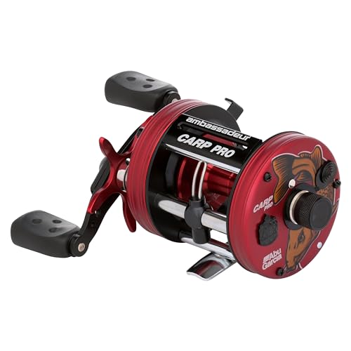 Moulinet de pêche rond Abu Garcia Ambassadeur baitcast carnassier