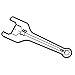 LG MHU61981201 Refrigerator Spanner Genuine Original Equipment Manufacturer (OEM) Part