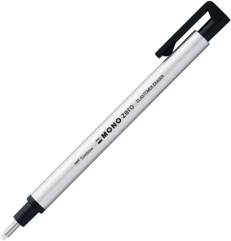 Holder Eraser, Mono Zero Round Shapre Silver (EH-KUR04)