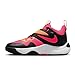 Nike Team Hustle D 11 Big Kids' Basketball Shoes (DV8996-001, Black/Vivid Orange/White/Hot Punch) Size 6.5